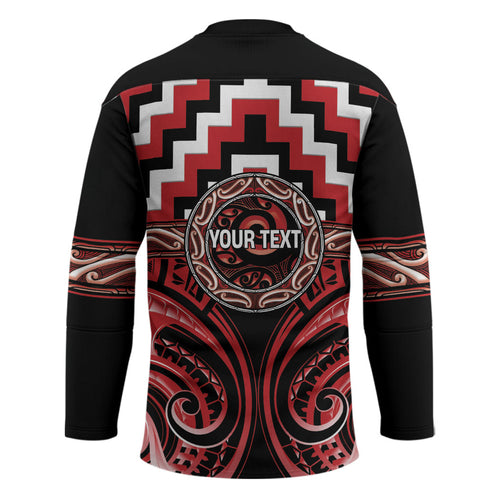 Aotearoa Te Arawa Personalised Hockey Jersey Maori Iwi Poutama Puhoro Tattoo