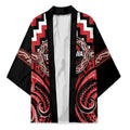 Aotearoa Te Arawa Personalised Kimono Maori Iwi Poutama Puhoro Tattoo
