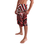 Aotearoa Te Arawa Personalised Lavalava Maori Iwi Poutama Puhoro Tattoo