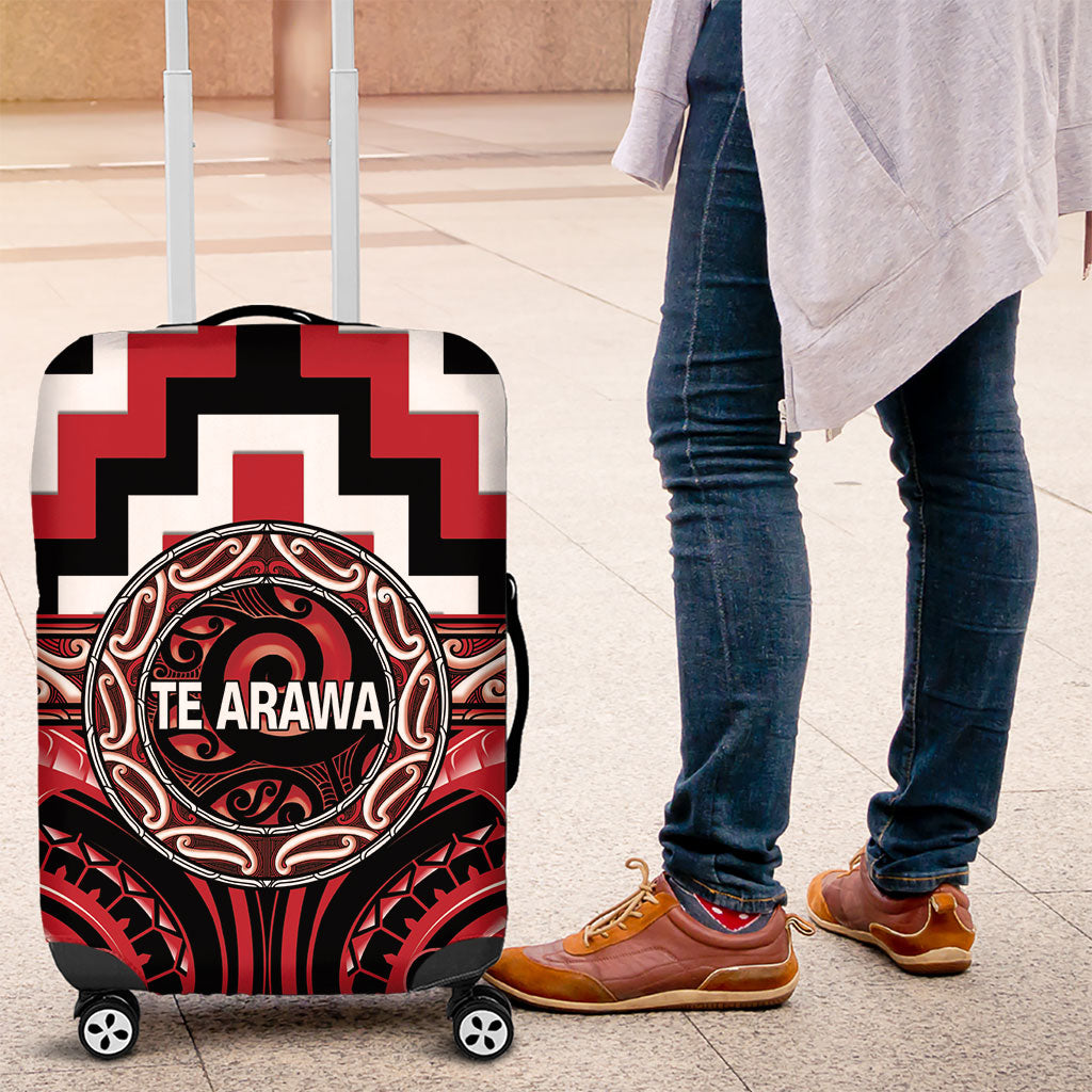 Aotearoa Te Arawa Luggage Cover Maori Iwi Poutama Puhoro Tattoo