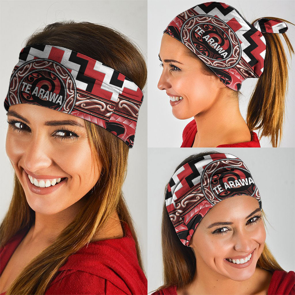 Aotearoa Te Arawa Neck Gaiter Maori Iwi Poutama Puhoro Tattoo
