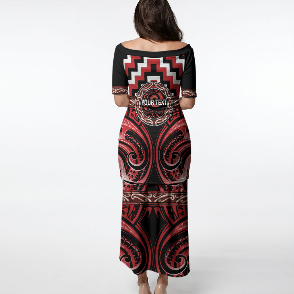 Aotearoa Te Arawa Personalised Puletasi Maori Iwi Poutama Puhoro Tattoo