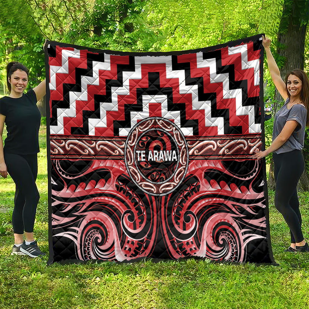 Aotearoa Te Arawa Quilt Maori Iwi Poutama Puhoro Tattoo
