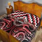 Aotearoa Te Arawa Quilt Maori Iwi Poutama Puhoro Tattoo