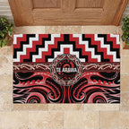 Aotearoa Te Arawa Rubber Doormat Maori Iwi Poutama Puhoro Tattoo