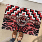 Aotearoa Te Arawa Rubber Doormat Maori Iwi Poutama Puhoro Tattoo