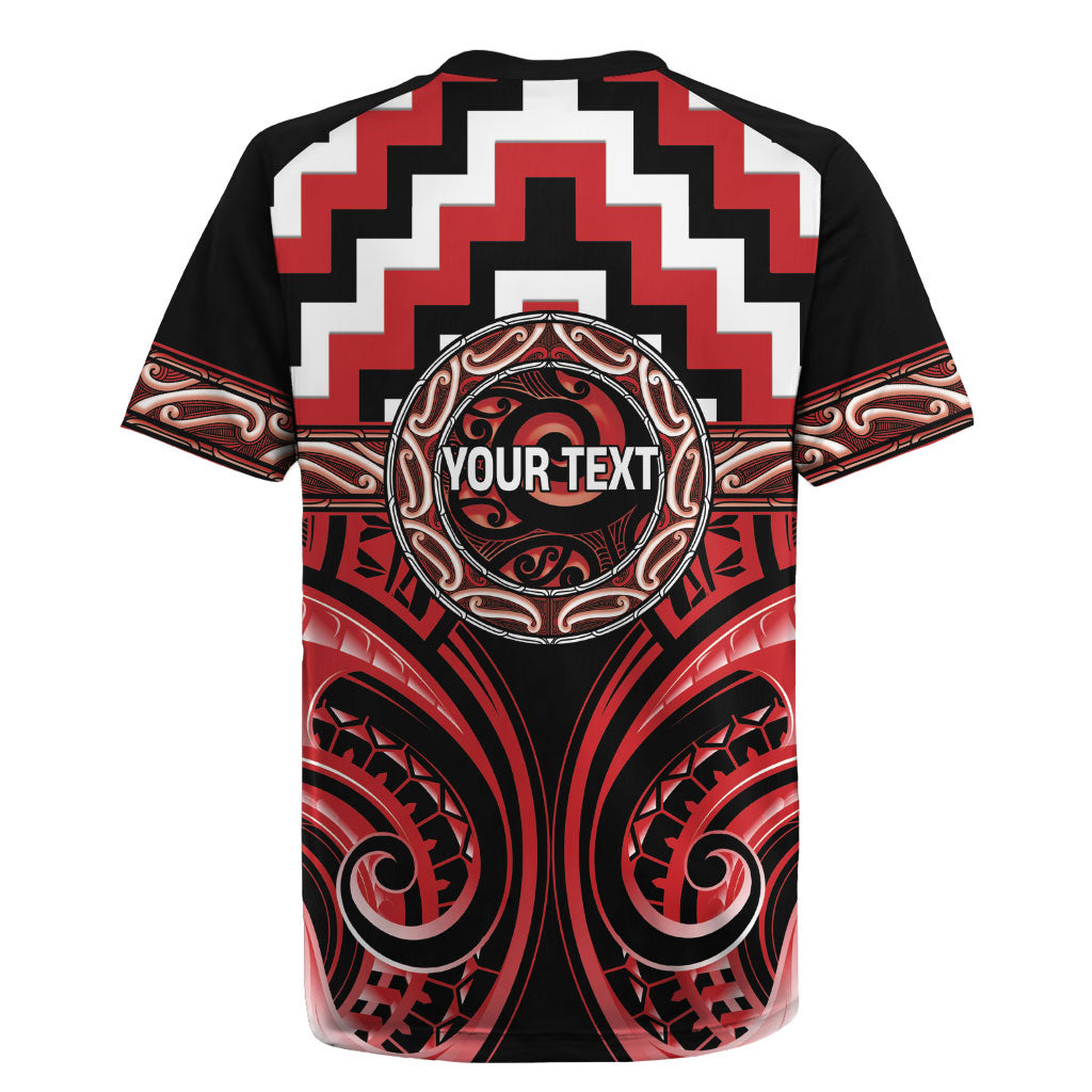 Aotearoa Te Arawa Personalised Rugby Jersey Maori Iwi Poutama Puhoro Tattoo