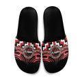 Aotearoa Te Arawa Slide Sandals Maori Iwi Poutama Puhoro Tattoo