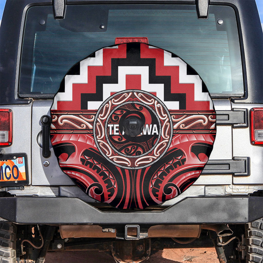 Aotearoa Te Arawa Spare Tire Cover Maori Iwi Poutama Puhoro Tattoo