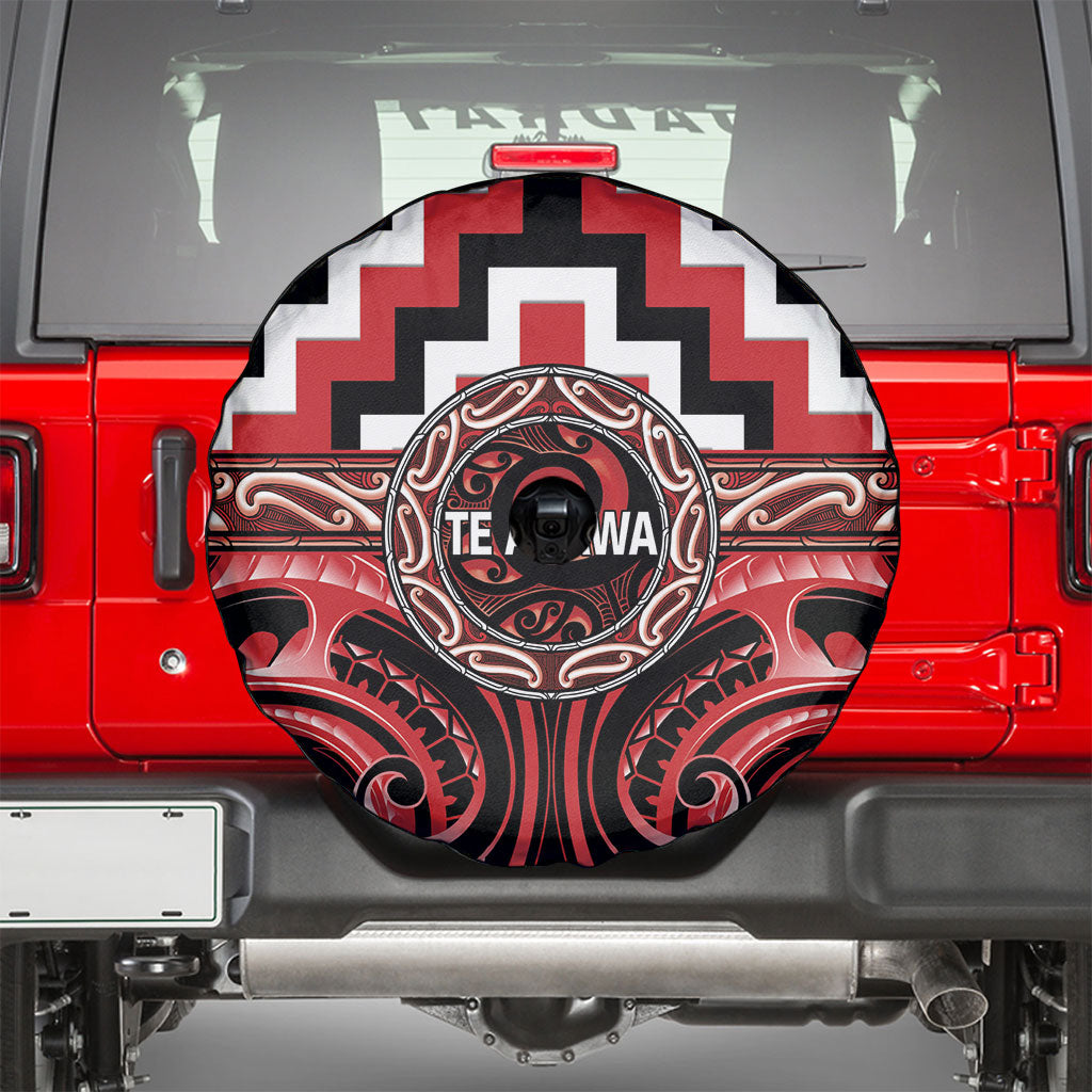 Aotearoa Te Arawa Spare Tire Cover Maori Iwi Poutama Puhoro Tattoo