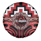 Aotearoa Te Arawa Spare Tire Cover Maori Iwi Poutama Puhoro Tattoo