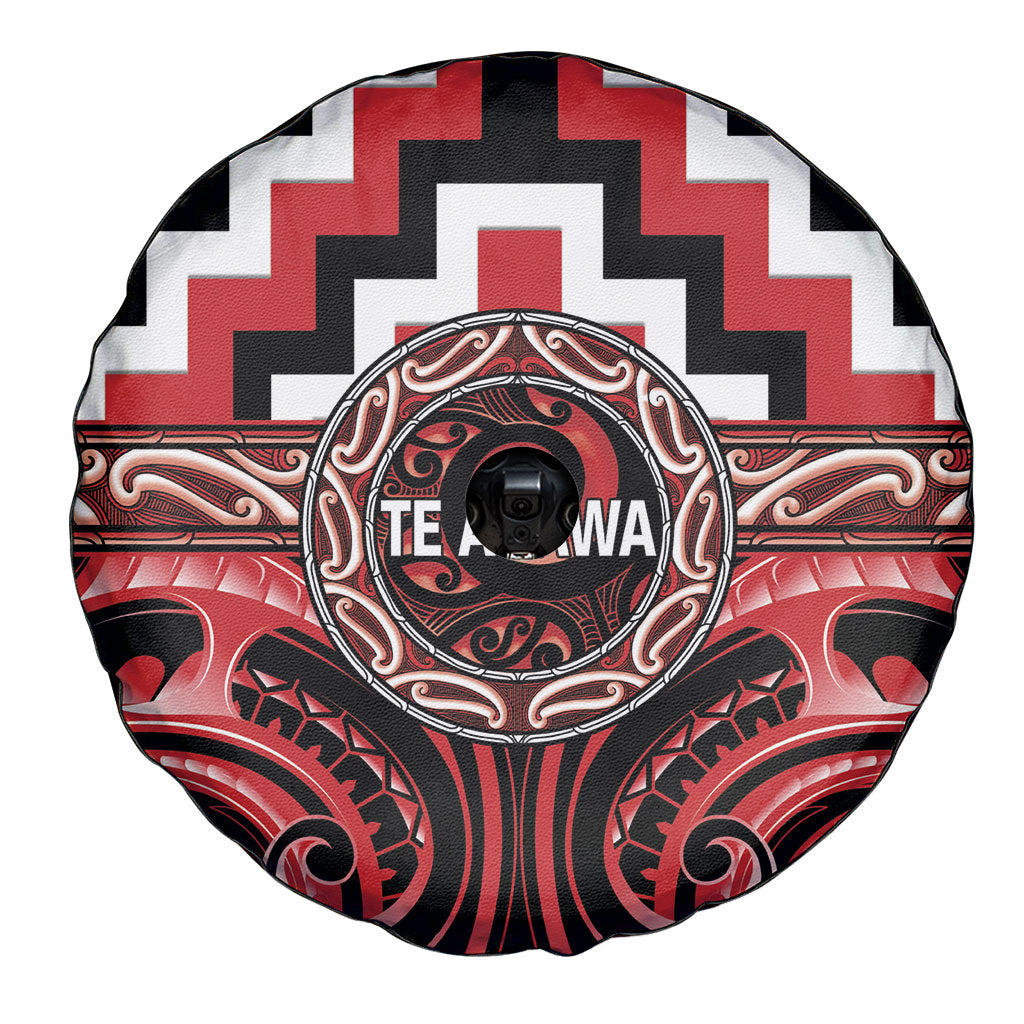 Aotearoa Te Arawa Spare Tire Cover Maori Iwi Poutama Puhoro Tattoo