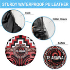 Aotearoa Te Arawa Spare Tire Cover Maori Iwi Poutama Puhoro Tattoo