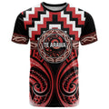 Aotearoa Te Arawa Personalised T Shirt Maori Iwi Poutama Puhoro Tattoo
