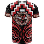 Aotearoa Te Arawa Personalised T Shirt Maori Iwi Poutama Puhoro Tattoo