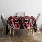 Aotearoa Te Arawa Tablecloth Maori Iwi Poutama Puhoro Tattoo