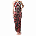 Aotearoa Te Arawa Personalised Tank Maxi Dress Maori Iwi Poutama Puhoro Tattoo