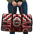 Aotearoa Te Arawa Travel Bag Maori Iwi Poutama Puhoro Tattoo
