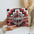 Aotearoa Te Arawa Wrapping Paper Maori Iwi Poutama Puhoro Tattoo