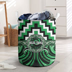 Aotearoa Ngai Tahu Laundry Basket Maori Iwi Poutama Puhoro Tattoo