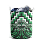 Aotearoa Ngai Tahu Laundry Basket Maori Iwi Poutama Puhoro Tattoo