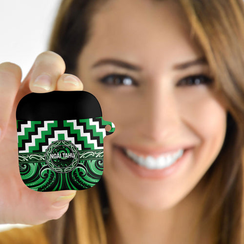 Aotearoa Ngai Tahu AirPods Case Maori Iwi Poutama Puhoro Tattoo