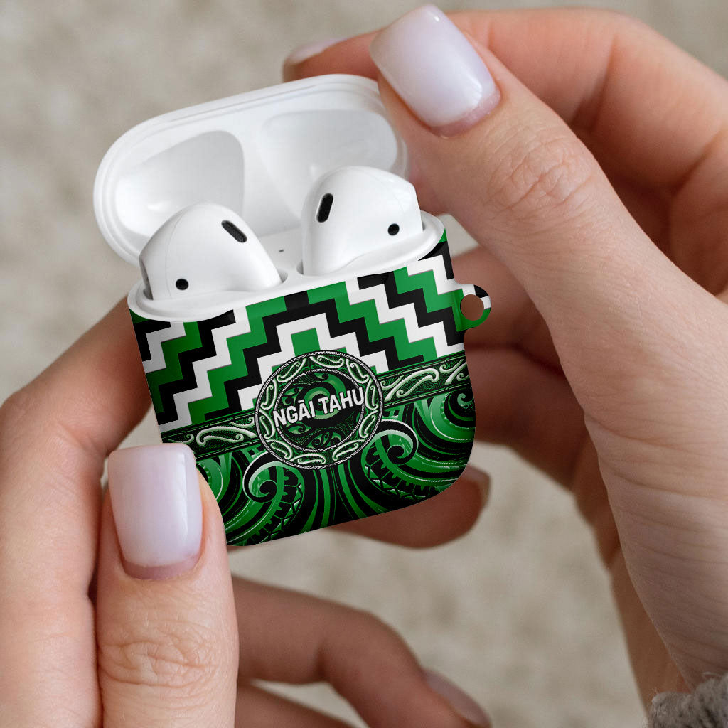 Aotearoa Ngai Tahu AirPods Case Maori Iwi Poutama Puhoro Tattoo