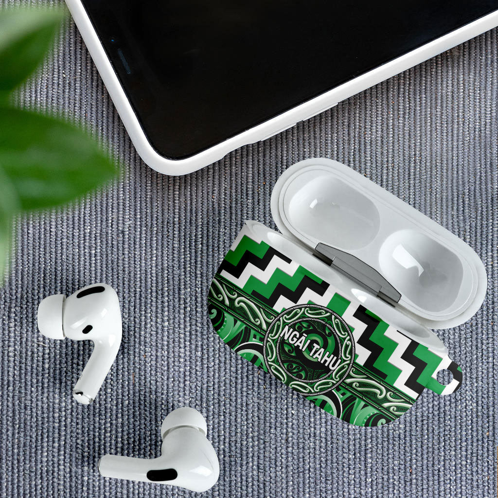 Aotearoa Ngai Tahu AirPods Case Maori Iwi Poutama Puhoro Tattoo