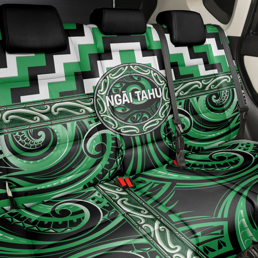 Aotearoa Ngai Tahu Back Car Seat Cover Maori Iwi Poutama Puhoro Tattoo