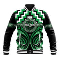 Aotearoa Ngai Tahu Personalised Baseball Jacket Maori Iwi Poutama Puhoro Tattoo