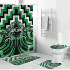 Aotearoa Ngai Tahu Bathroom Set Maori Iwi Poutama Puhoro Tattoo