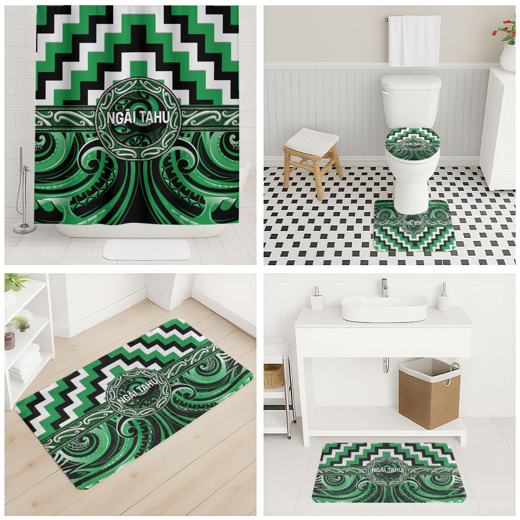 Aotearoa Ngai Tahu Bathroom Set Maori Iwi Poutama Puhoro Tattoo