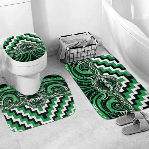 Aotearoa Ngai Tahu Bathroom Set Maori Iwi Poutama Puhoro Tattoo