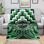 Aotearoa Ngai Tahu Blanket Maori Iwi Poutama Puhoro Tattoo