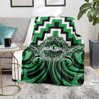 Aotearoa Ngai Tahu Blanket Maori Iwi Poutama Puhoro Tattoo