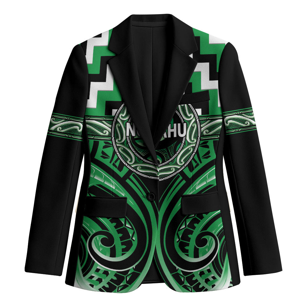 Aotearoa Ngai Tahu Personalised Blazer Maori Iwi Poutama Puhoro Tattoo