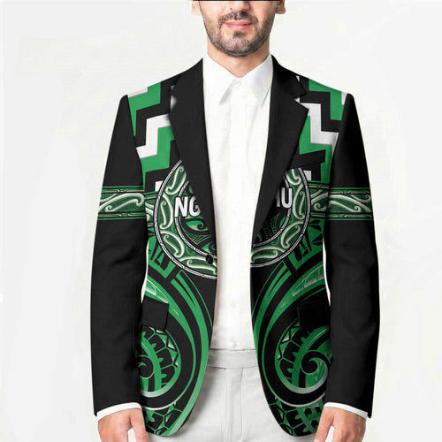 Aotearoa Ngai Tahu Personalised Blazer Maori Iwi Poutama Puhoro Tattoo