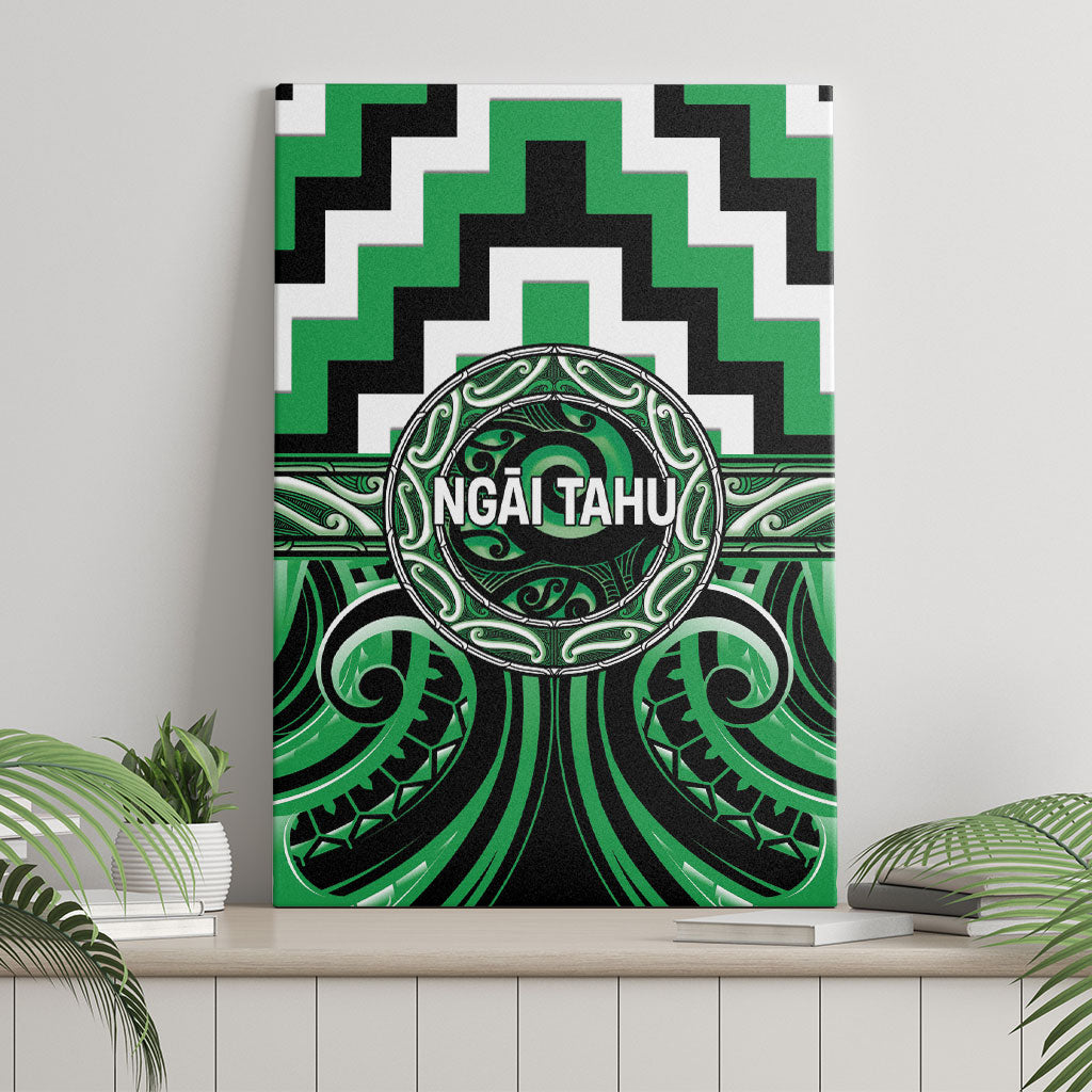 Aotearoa Ngai Tahu Canvas Wall Art Maori Iwi Poutama Puhoro Tattoo