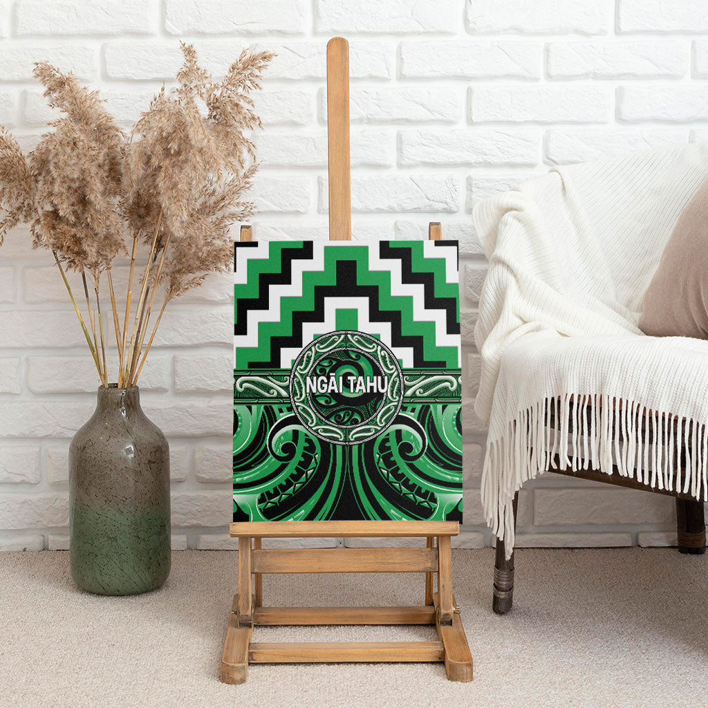 Aotearoa Ngai Tahu Canvas Wall Art Maori Iwi Poutama Puhoro Tattoo