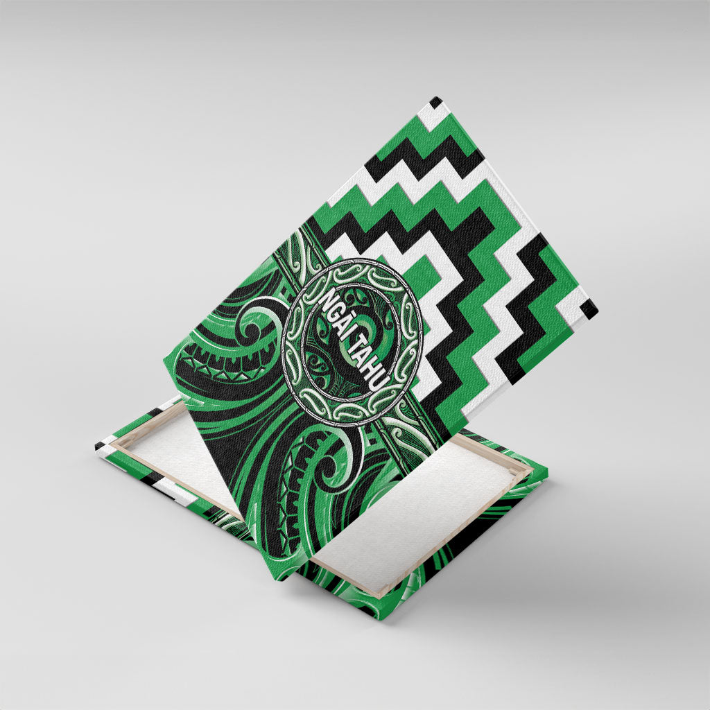 Aotearoa Ngai Tahu Canvas Wall Art Maori Iwi Poutama Puhoro Tattoo