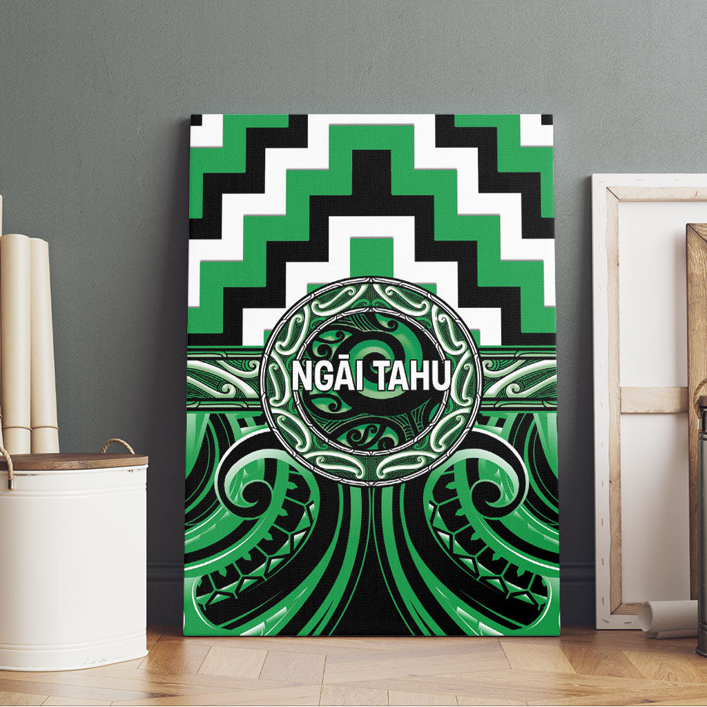 Aotearoa Ngai Tahu Canvas Wall Art Maori Iwi Poutama Puhoro Tattoo