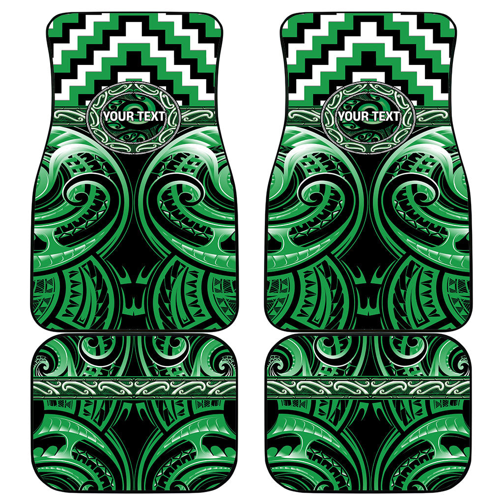 Aotearoa Ngai Tahu Personalised Car Mats Maori Iwi Poutama Puhoro Tattoo