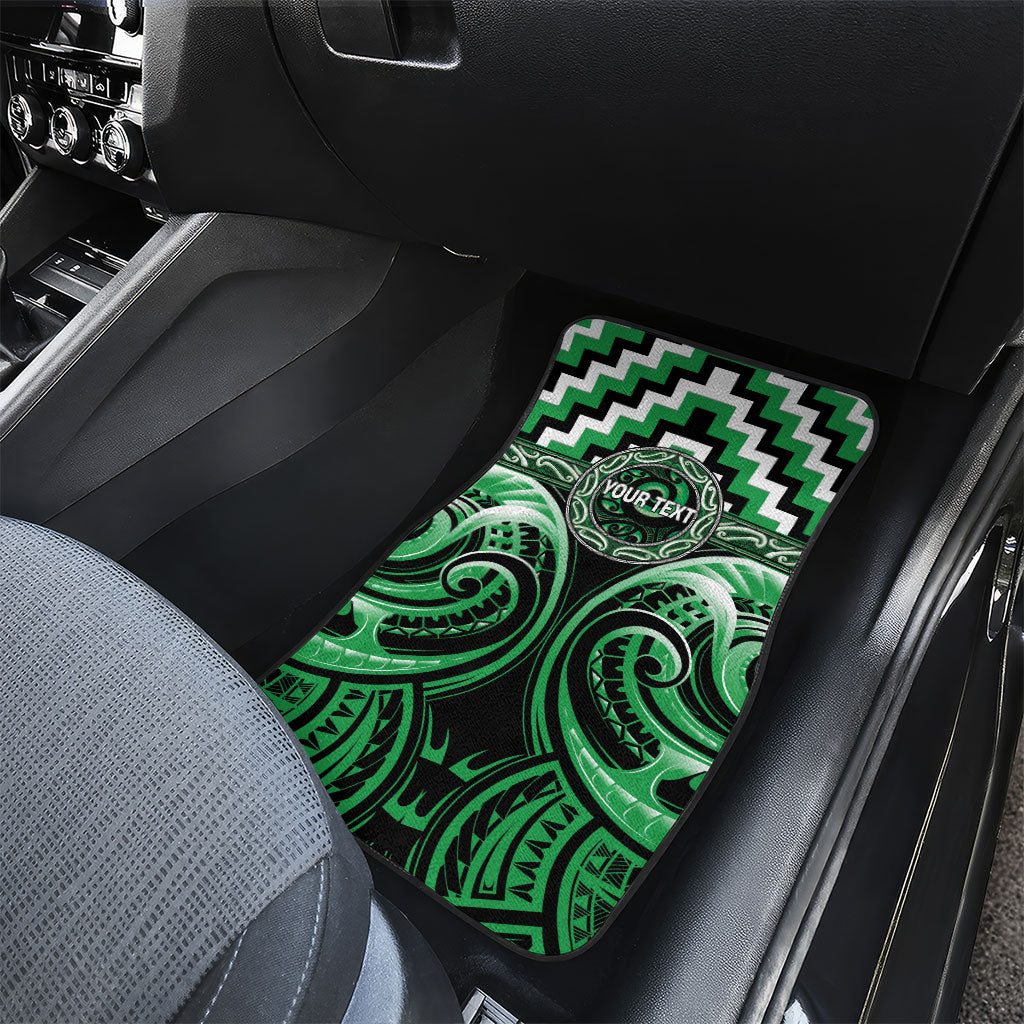 Aotearoa Ngai Tahu Personalised Car Mats Maori Iwi Poutama Puhoro Tattoo