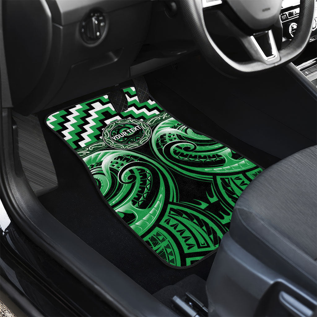 Aotearoa Ngai Tahu Personalised Car Mats Maori Iwi Poutama Puhoro Tattoo