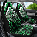 Aotearoa Ngai Tahu Car Seat Cover Maori Iwi Poutama Puhoro Tattoo