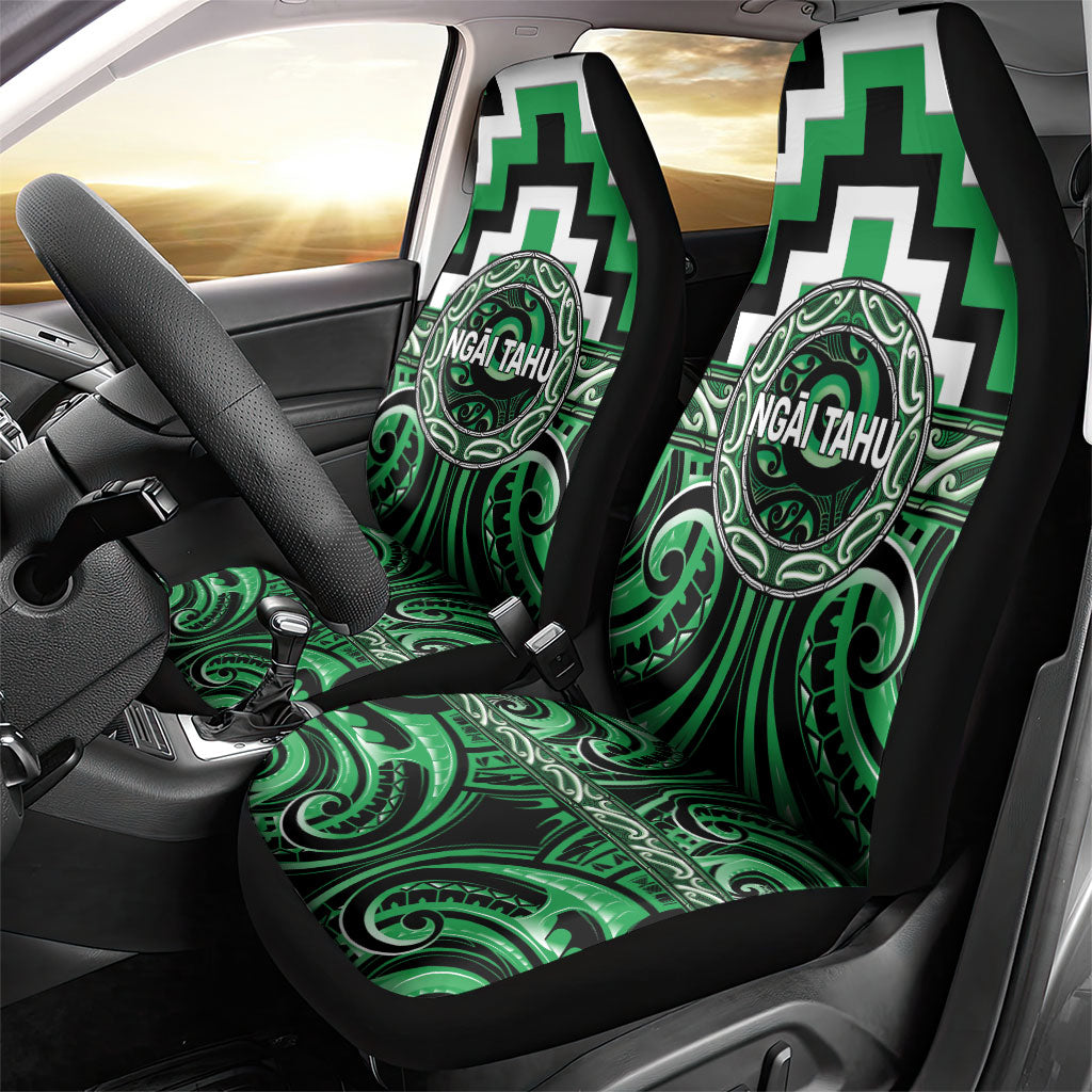 Aotearoa Ngai Tahu Car Seat Cover Maori Iwi Poutama Puhoro Tattoo