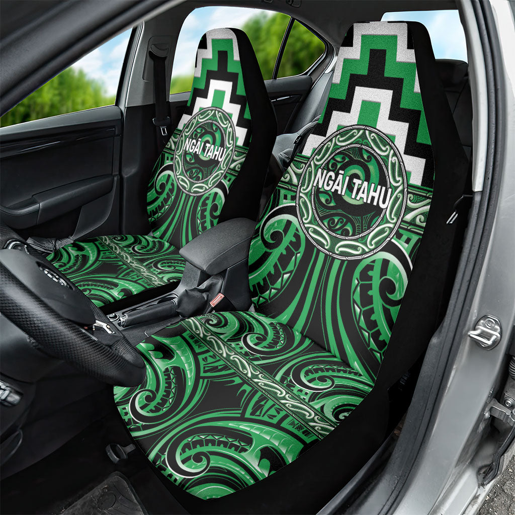 Aotearoa Ngai Tahu Car Seat Cover Maori Iwi Poutama Puhoro Tattoo