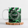 Aotearoa Ngai Tahu Personalised Ceramic Mug Maori Iwi Poutama Puhoro Tattoo
