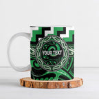 Aotearoa Ngai Tahu Personalised Ceramic Mug Maori Iwi Poutama Puhoro Tattoo