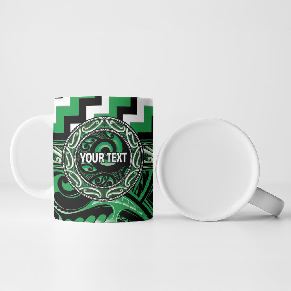 Aotearoa Ngai Tahu Personalised Ceramic Mug Maori Iwi Poutama Puhoro Tattoo